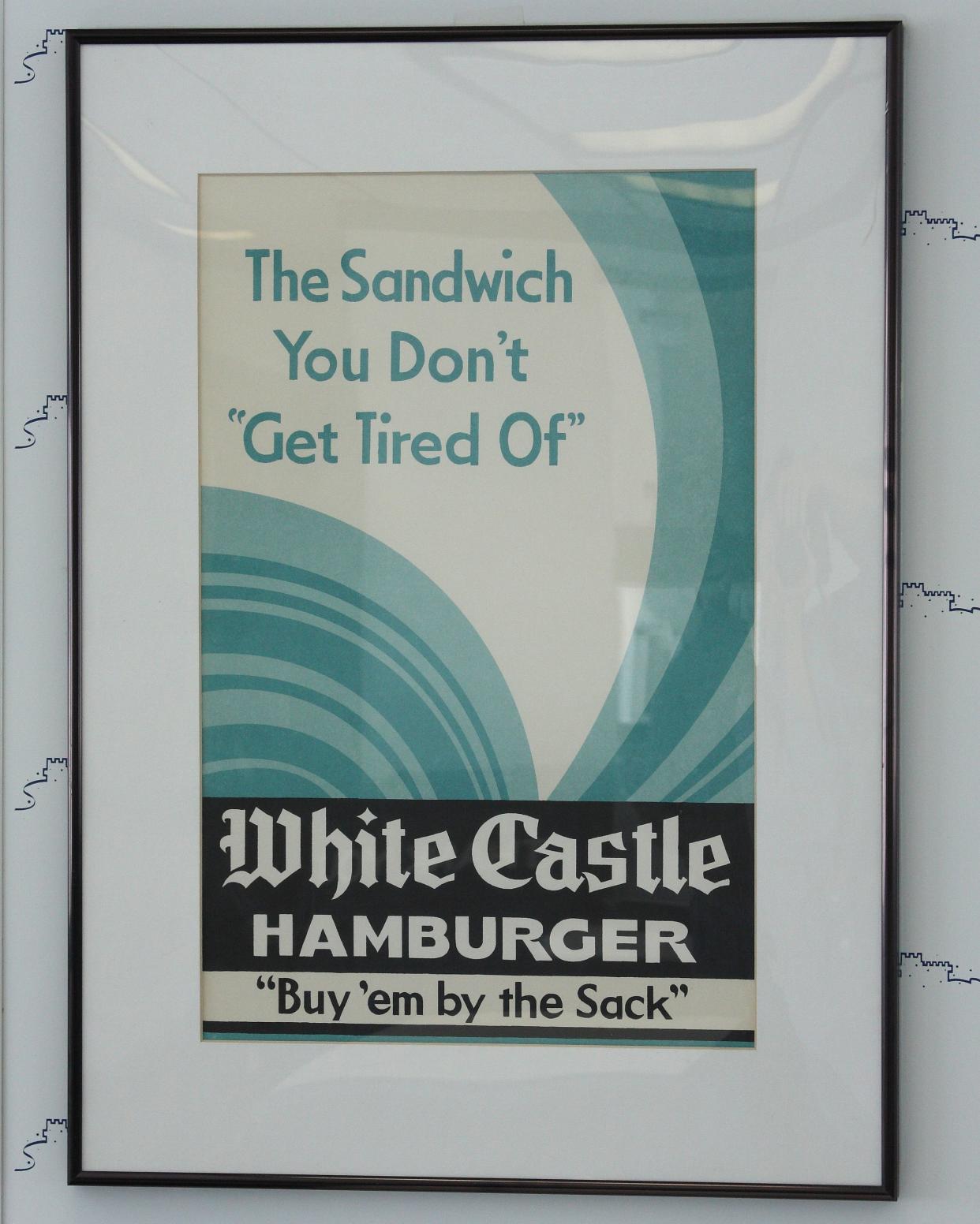 White Castle 1941 promotional poster