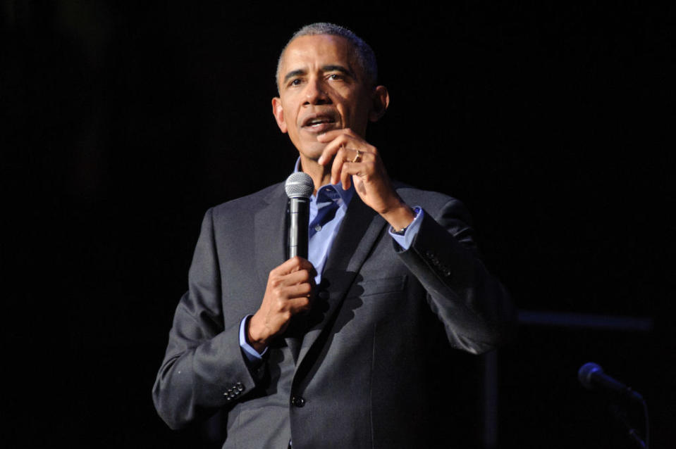 President Barack Obama speaks in Chicago. (Photo: Timothy Hiatt/Getty Images)