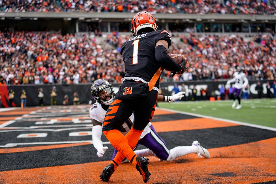 Will Ja'Marr Chase and the Cincinnati Bengals beat the Baltimore Ravens in their NFL playoff game?