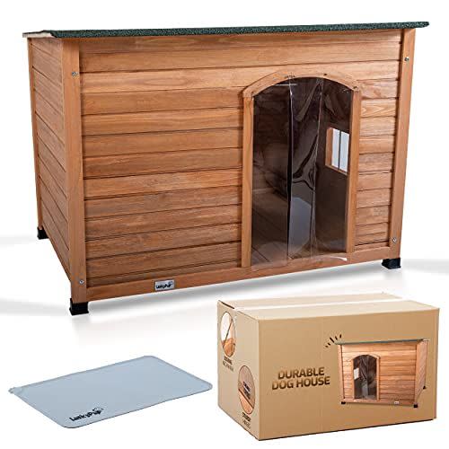 LuckyPup Wooden Dog House