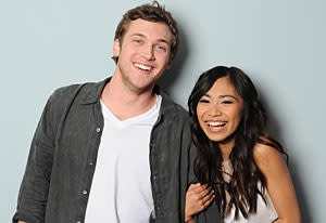 American Idol, Phillip Phillips and Jessica Sanchez | Photo Credits: Michael Becker/Fox