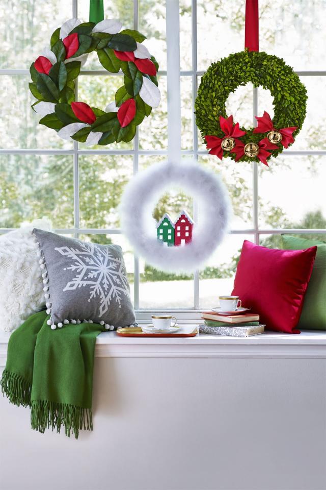 30 Pieces Christmas Glitter Berries Diy Xmas Wreath Picks Glitter