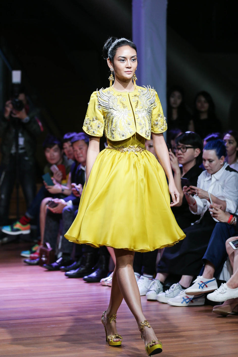 Guo Pei’s opening show at the Singapore Fashion Week 2016