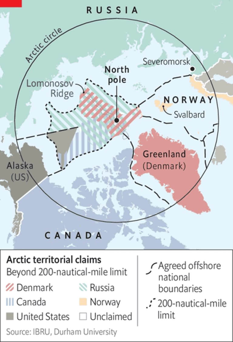 El Ártico se volvió un área de disputa entre Rusia y Occidente... y China