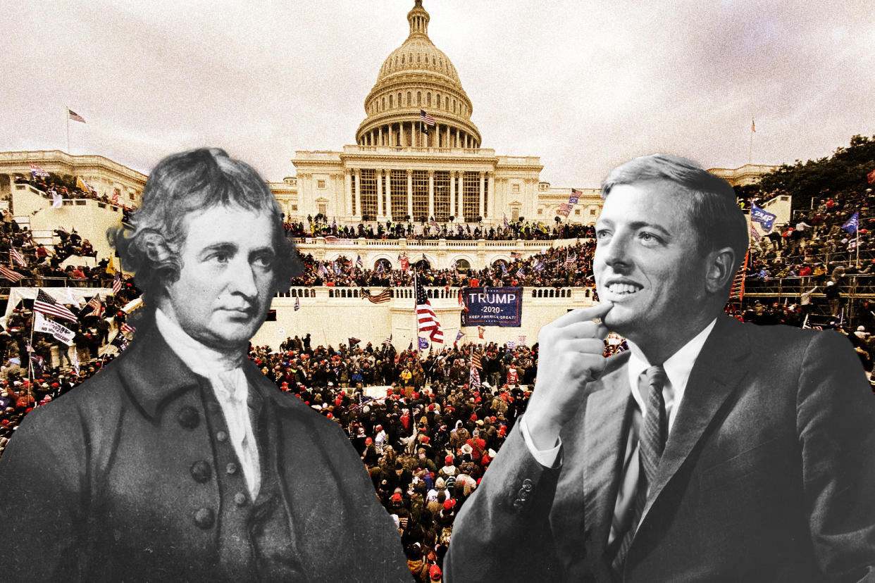 Edmund Burke William F Buckley Jan 6 US Capitol RiotPhoto illustration by Salon/Getty Images