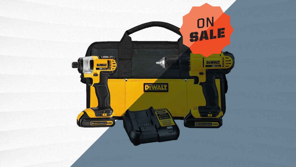 dewalt 20v max cordless drill and impact driver power tool combo kit