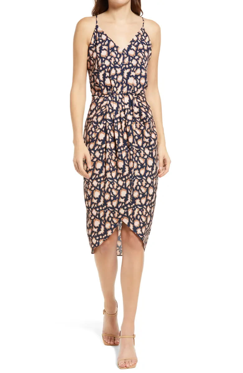 Chelsea28 Sleeveless Faux Wrap Dress. Image via Nordstrom.