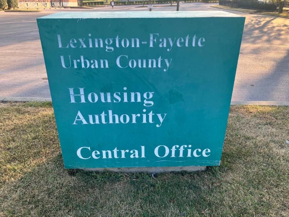 Lexington-Fayette Urban County Housing Authority central office on New Circle Road.