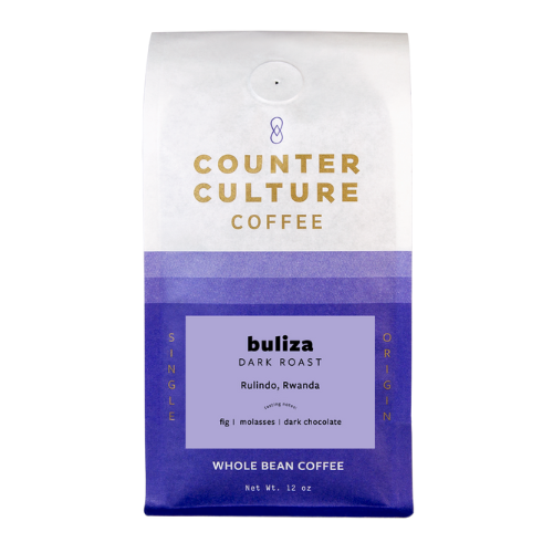 bag of Counter Culture Coffee Buliza Dark Roast coffee beans