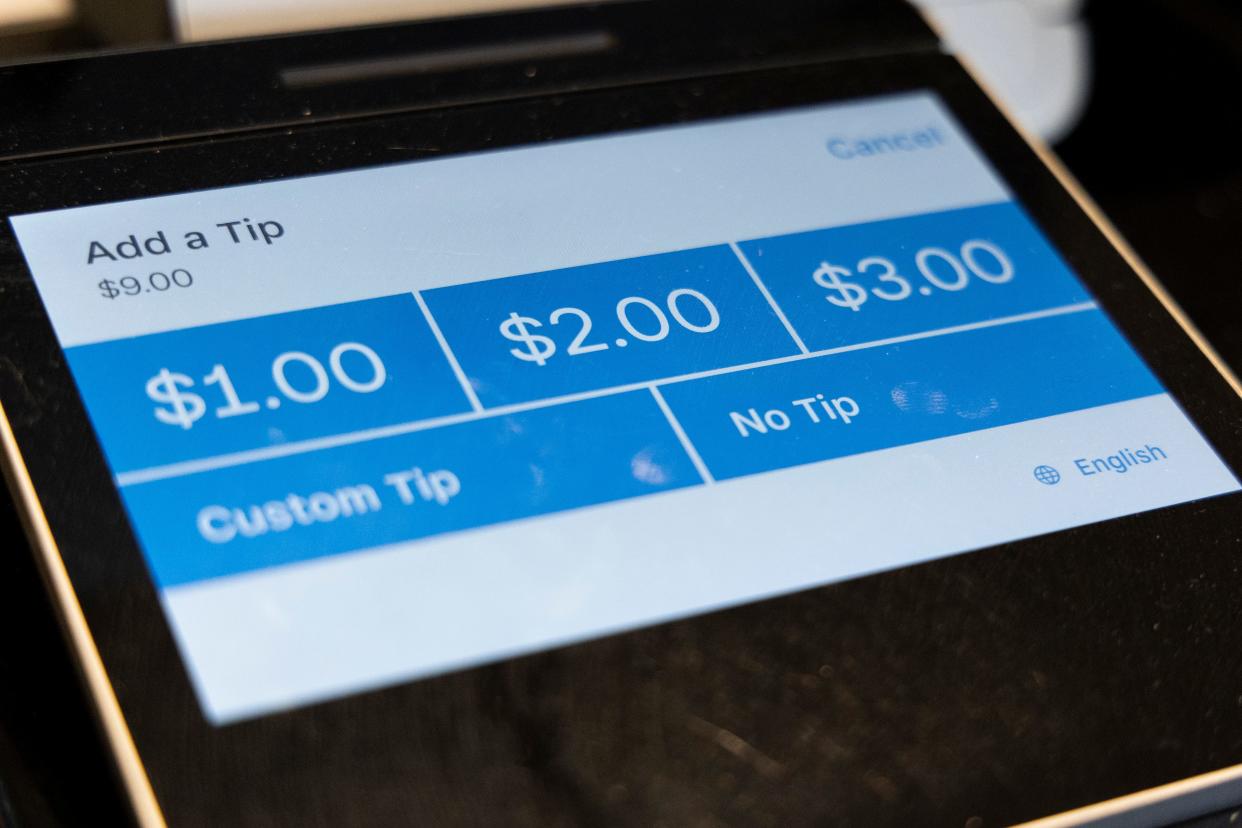 Americans seem to be given the option to tip more and more often.
