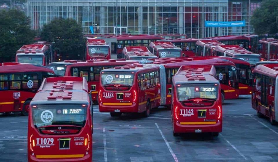 Nueva licitación de buses eléctricos e híbridos de TransMilenio. Imagen: Alcaldía de Bogotá