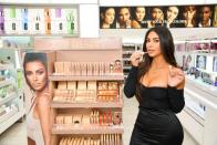 <p>In 2017, Kim made the long-awaited venture into beauty releasing her line <a href="https://www.elle.com/uk/beauty/make-up/a19869567/kim-kardashian-has-revealed-her-next-kkw-make-up-collab/" rel="nofollow noopener" target="_blank" data-ylk="slk:KKW Beauty;elm:context_link;itc:0;sec:content-canvas" class="link ">KKW Beauty</a> , which features products very much associated with Kim - like contour kits and lipstick ranges. In 2020, the brand was valued at $1 billion in a deal with cosmetics company Coty.</p>
