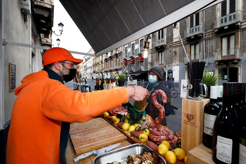 FILE PHOTO: Outbreak of the coronavirus disease (COVID-19), in Catania