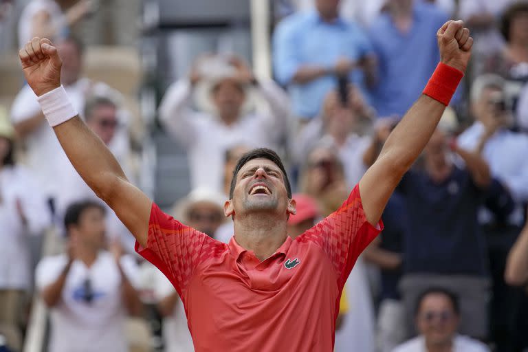 Plena vigencia de Novak Djokovic: a los 36 años ganó su tercer Roland Garros y aventajó a Rafael Nadal en Grand Slams