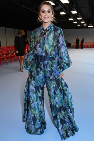 <p>Gilbert Flores/WWD via Getty</p> Lainey Wilson at New York Fashion Week