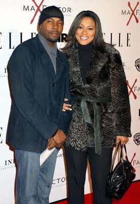 Antoine Fuqua and Lela Rochon at the Hollywood premiere of Miramax Films' The Aviator