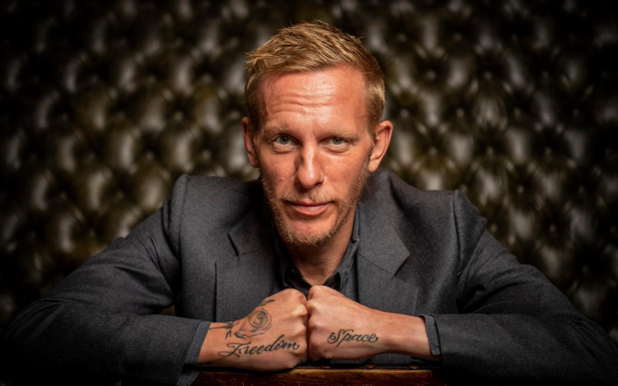 Laurence Fox at the Red Lion pub in Westminster - Paul Grover for the Telegraph