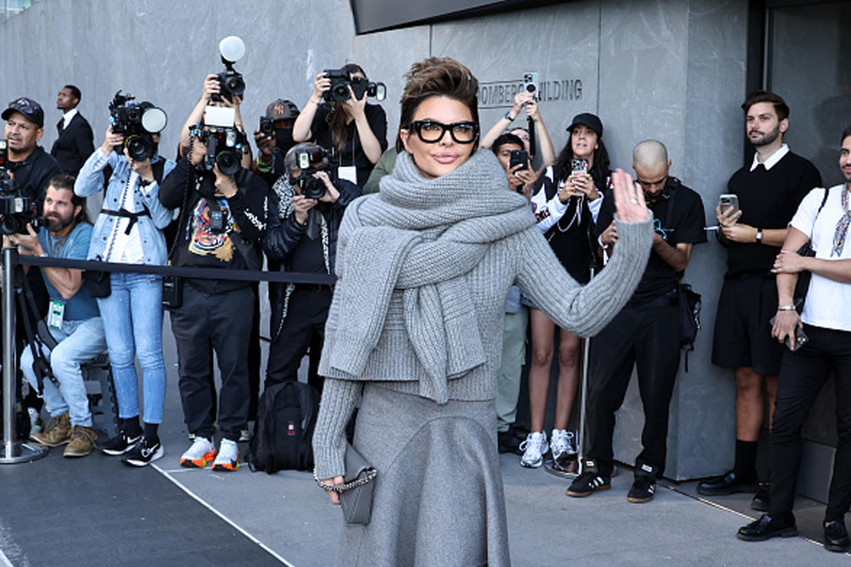 Lisa Rinna at Michael Kors show