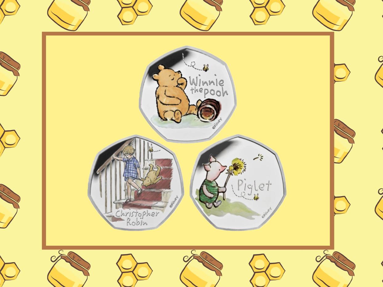 It's the first time the tales of Winne the Pooh and his friends are appearing on a limited edition coin run  (iStock/The Royal Mint)