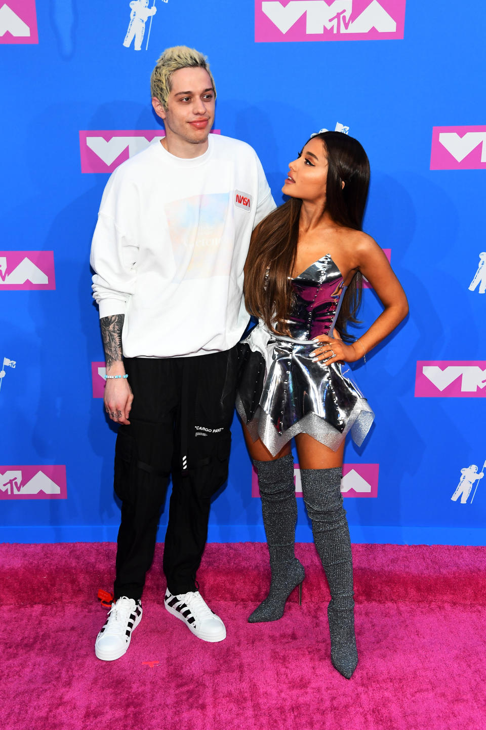 Davidson and Ariana Grande. 