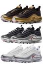 <p><a rel="nofollow noopener" href="https://www.nike.com/launch/t/air-max-97-metallic-silver-white/" target="_blank" data-ylk="slk:SHOP;elm:context_link;itc:0" class="link ">SHOP</a> <em>$180, <a rel="nofollow noopener" href="https://www.nike.com/launch/t/air-max-97-metallic-silver-white/" target="_blank" data-ylk="slk:nike.com;elm:context_link;itc:0" class="link ">nike.com</a></em></p><p>The very first Air Max 97 was the Silver Bullet, inspired by super fast Japanese trains. This week, the metallic inspiration returns to the 97 in three different colorways. Black, white, silver, and gold appear on the late-'90s runner in three different combinations. None of these colorways is a classic but each of them references the history of the sneaker, while also providing new elements for an appropriate update. You can’t go wrong with any of them.</p><p><strong>Release:</strong> 11/9</p>