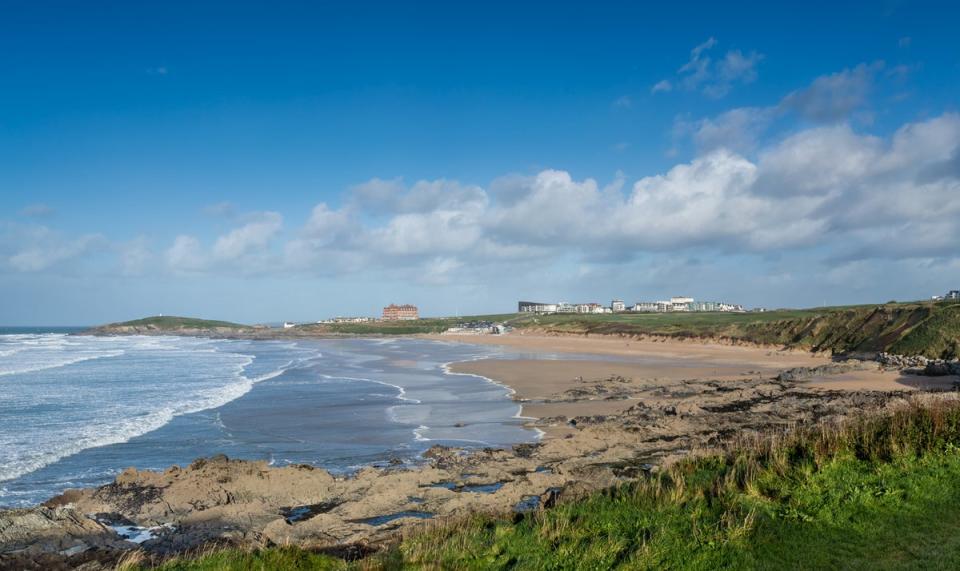 Pentire overlooks Fistral Beach (Getty Images/iStockphoto)