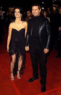 Penelope Cruz and Tom Cruise at the LA premiere of Warner Bros. The Last Samurai