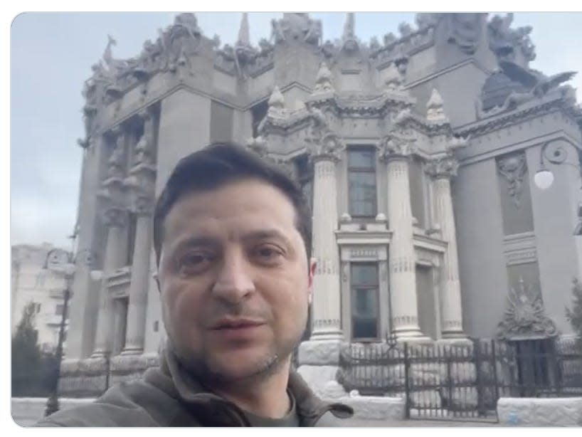 Ukraine President Volodymyr Zelensky