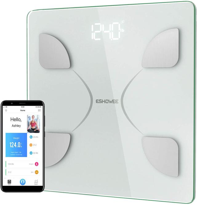 INEVIFIT EROS Bluetooth Body Fat Scale Smart BMI Highly Accurate Digital  Bathroom Body Composition Analyzer with