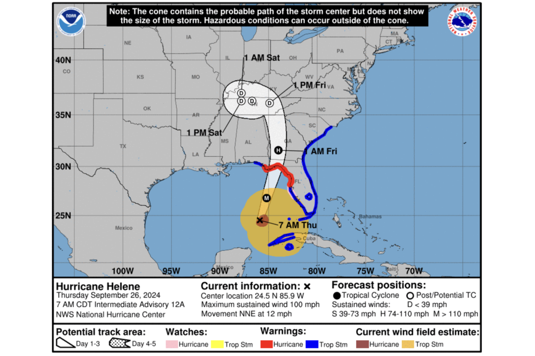 Hurricane Helene live updates Storm intensifies to Category 2