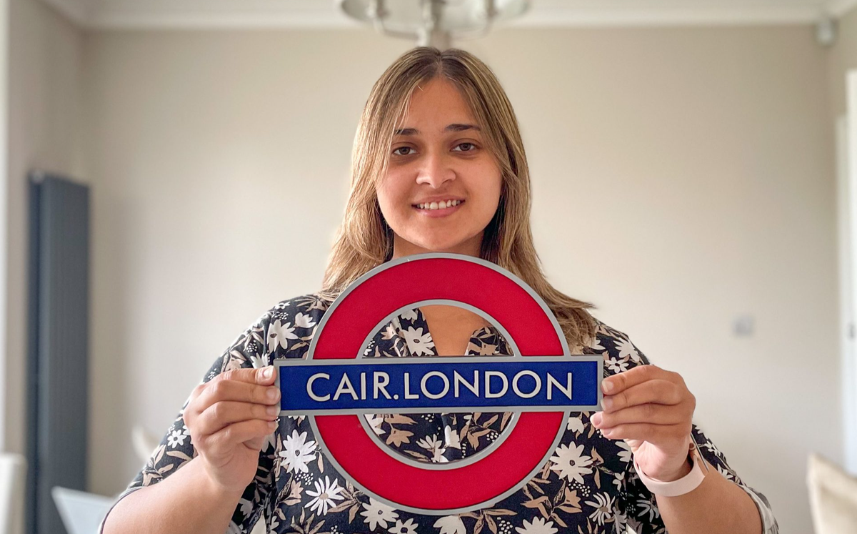 Tanya Beri founded the CAIR London app (Supplied)