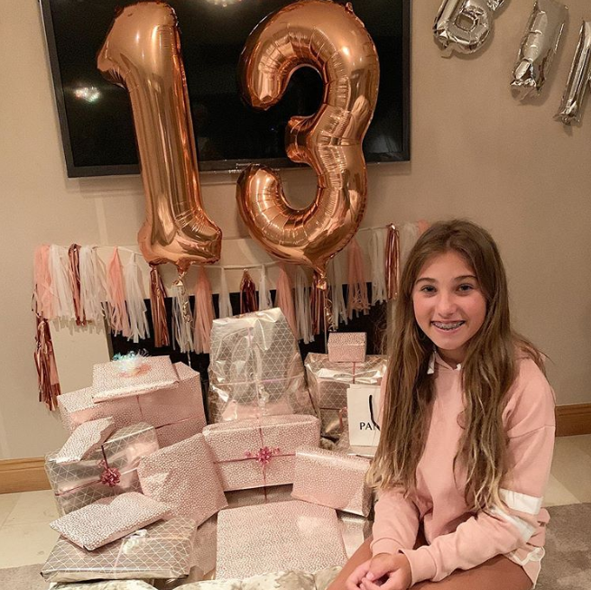 Rosie has just celebrated her 13th birthday. Photo: Instagram/Rosie McClelland