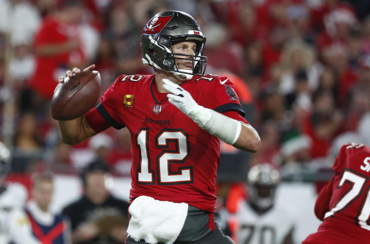 Tom Brady and the Tampa Bay Buccaneers have won five of their last six games. (Kim Klement/USA TODAY Sports)