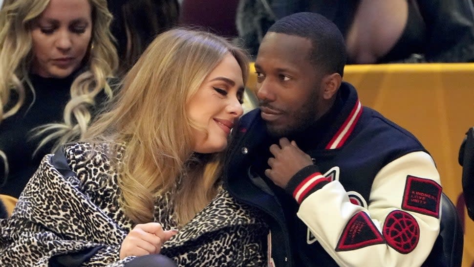 Adele and Rich Paul