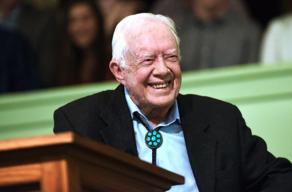 Former President Jimmy Carter in April | Paul Hennessy/NurPhoto/Getty