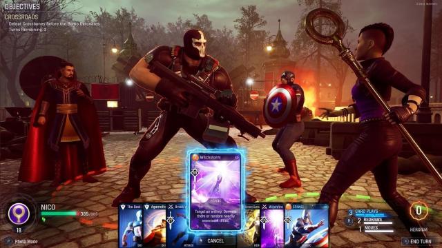 First Marvel's Midnight Suns gameplay footage: XCOM with cards looks rad