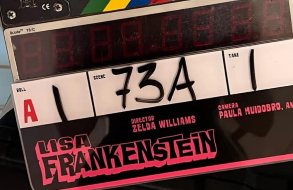 Lisa Frankenstein has started filming (c) Instagram.com/kathrynnewton credit:Bang Showbiz