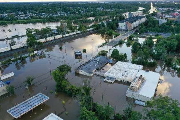 The floods in New Jersey after Hurricane Ida (Photo: Anadolu Agency via Getty Images)