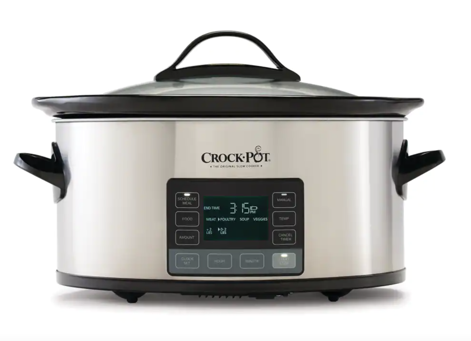 Crock-Pot MyTime Digital Programmable Slow Cooker (Photo via Canadian Tire)