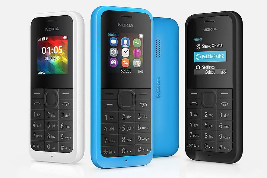 神機不死 微軟推新版Nokia 105