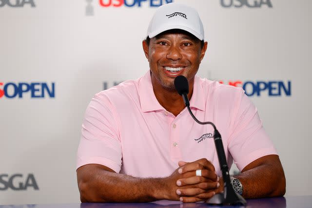 <p>Alex Slitz/Getty</p> Tiger Woods