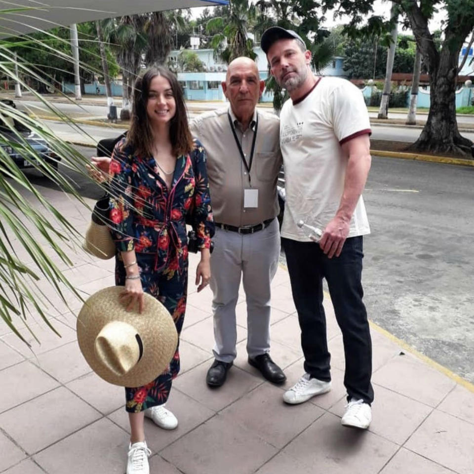 Ana de Armas y Ben Affleck en Cuba