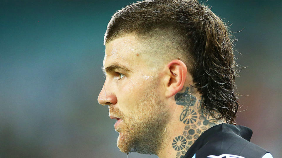 Josh Dugan is going to shave off his mullet for charity. (Getty Images)