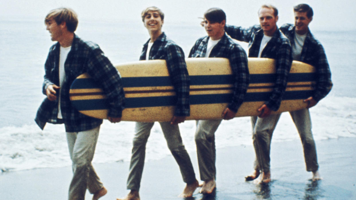  The Beach Boys in 1962. 