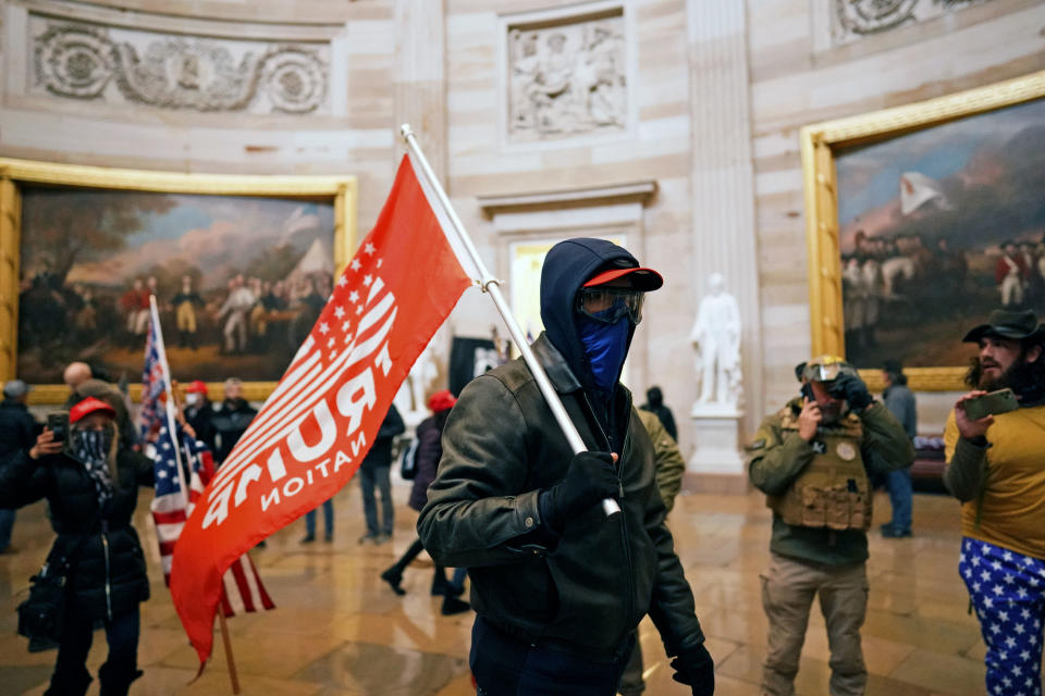 Pro-Trump Protests over Electoral College Vote Certification (Kent Nishimura / Los Angeles Times via Getty Images file)