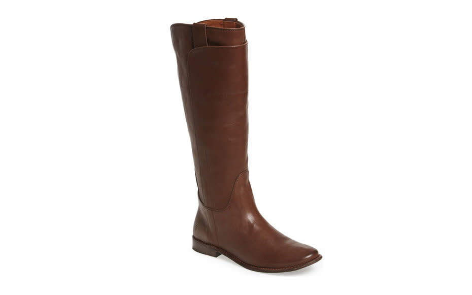 <p>Kate Middleton has been spotted wearing a pair of riding boots from English footwear designer Penelope Chilvers multiple times since 2004, but this pair from Nordstrom has that same knee-high look she seems to favor.</p><p><em>To buy: </em><a rel="nofollow noopener" href="http://click.linksynergy.com/fs-bin/click?id=93xLBvPhAeE&subid=0&offerid=463275.1&type=10&tmpid=8158&RD_PARM1=http%3A%2F%2Fshop.nordstrom.com%2Fs%2Ffrye-paige-tall-riding-boot-women-wide-calf%2F4380191&u1=TLRoyalFamilyGiftGuide1216-EO" target="_blank" data-ylk="slk:Nordstrom;elm:context_link;itc:0;sec:content-canvas" class="link "><em>Nordstrom</em></a><em>, $252.17</em></p>