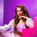 <p>Latina queen!</p> <p>Alaina Castillo’s powerful R&B — often bilingual — tracks will have you simpin’ on a regular day with songs like “i don’t think i love you anymore” but have you bopping with ones like “papacito.”</p> <p>“Dark, spacey and a mix of a bunch of different sounds that fit whatever mood I’m in,” Castillo, 18, <a href="http://www.mtv.co.uk/mtv-push/news/get-to-know-alaina-castillo" rel="nofollow noopener" target="_blank" data-ylk="slk:told MTV UK;elm:context_link;itc:0;sec:content-canvas" class="link ">told MTV UK</a> about her music. “I like to take music personally, so the emotions in the music have to be able to transcend to what I’m thinking and create a universal sound that can speak to different people.”</p> <p>(Oh, and she covered the iconic "<a href="https://open.spotify.com/track/66JlPySmx98BQnX1xYMIG3?si=drW3qBBISK-Ujz-KDUqj9A" rel="nofollow noopener" target="_blank" data-ylk="slk:bésame mucho;elm:context_link;itc:0;sec:content-canvas" class="link ">bésame mucho</a>" in such a beautiful way.)</p> <p>Tonight, listen to “<a href="https://www.youtube.com/watch?v=xminPqyW8ys" rel="nofollow noopener" target="_blank" data-ylk="slk:tonight;elm:context_link;itc:0;sec:content-canvas" class="link ">tonight</a>.”</p>