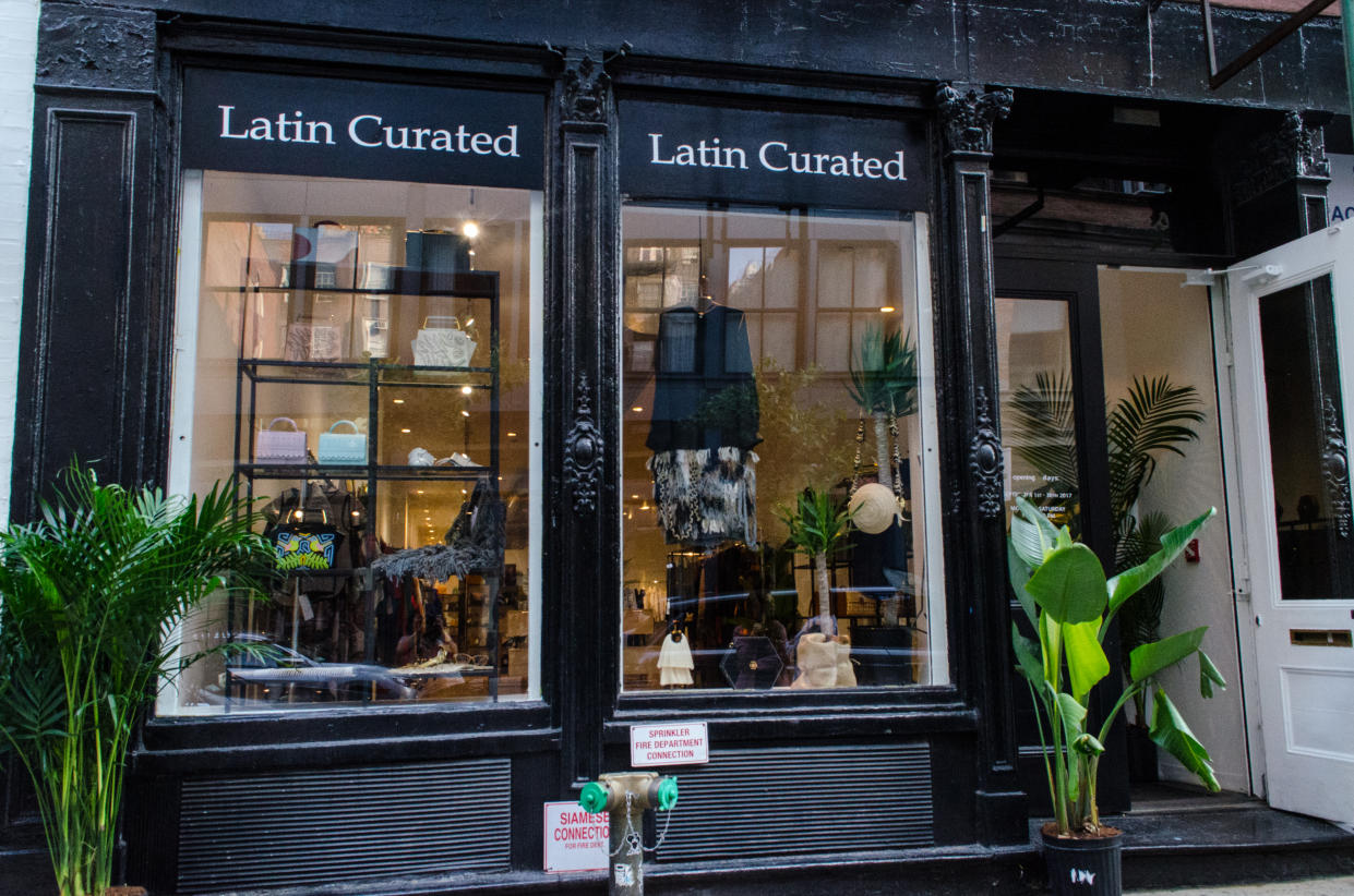 The Latin Curated retail and showroom space at 138 Wooster in New York. (Photo: Isabella Dorelli)