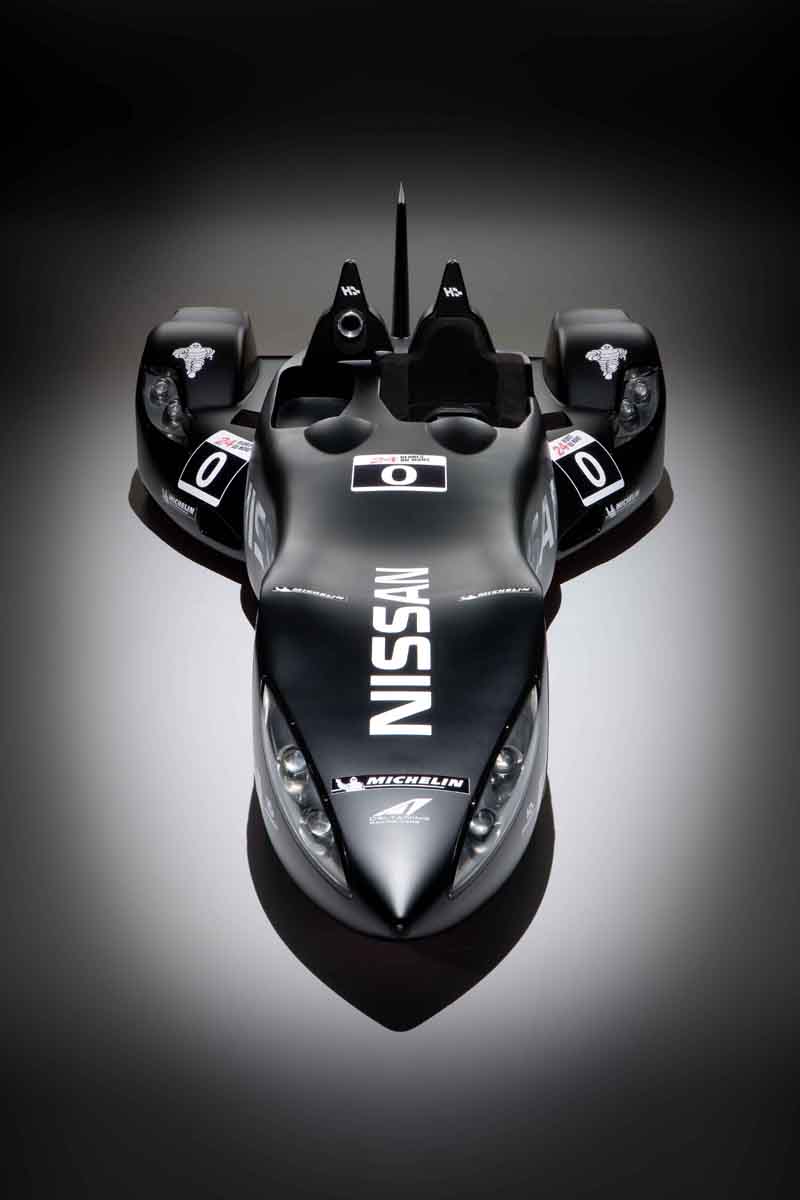 The rocket-shaped DeltaWing looks that way because it's built less like a traditional race car and more like a land-speed racer that can also turn. Weighing roughly half what a regular Le Mans race car might, with less aerodynamic drag due to its narrow profile, the DeltaWing's creators expect to run between the top two prototype classes at Le Mans -- even though the Nissan-supplied turbo four-cylinder engine will only produce 300 hp, about 200 hp less than the front-runners.