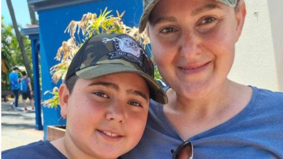 Nicholas’ mother Vanessa Tadros lost her life in the horror incident, while Nicky broke countless bones and had to have his leg amputated. Picture Nine News.